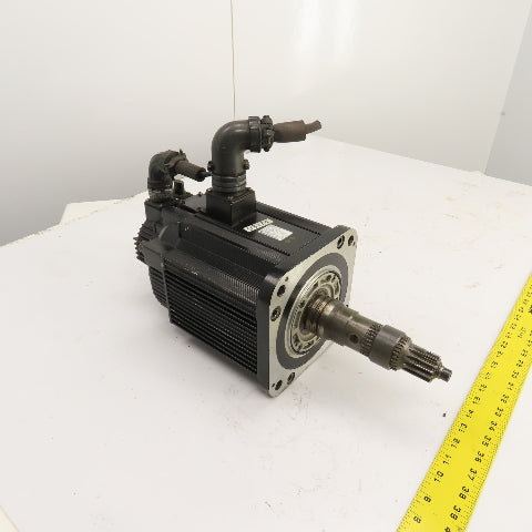 Yaskawa SGMGH-44A2A-YR15 4400W AC Servo Motor 1500RPM 200V 45.0A W/ Encoder