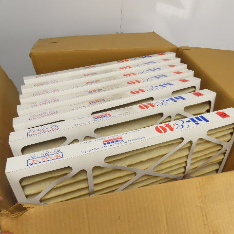 Purolator HI-E40 Pleated Panel Air Filter 16"x 25"x 2" 541058 Lot Of 7