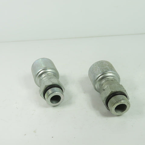 Gates G25121 1212 Hydraulic Hose Fitting Coupling 12G-112MBX Lot Of 2