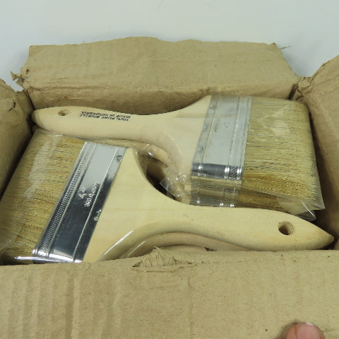 Weiler Style 4" Pro Chip & Oil Brush Lot Of 12