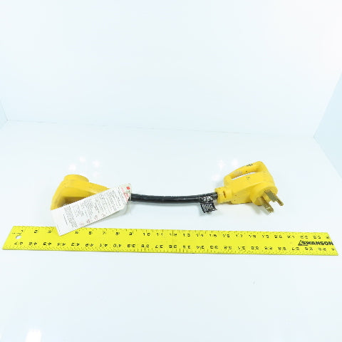 Intertek Camco 5012408 50-30-RV 125V 50A Male x 30A Female Adapter RV Camper