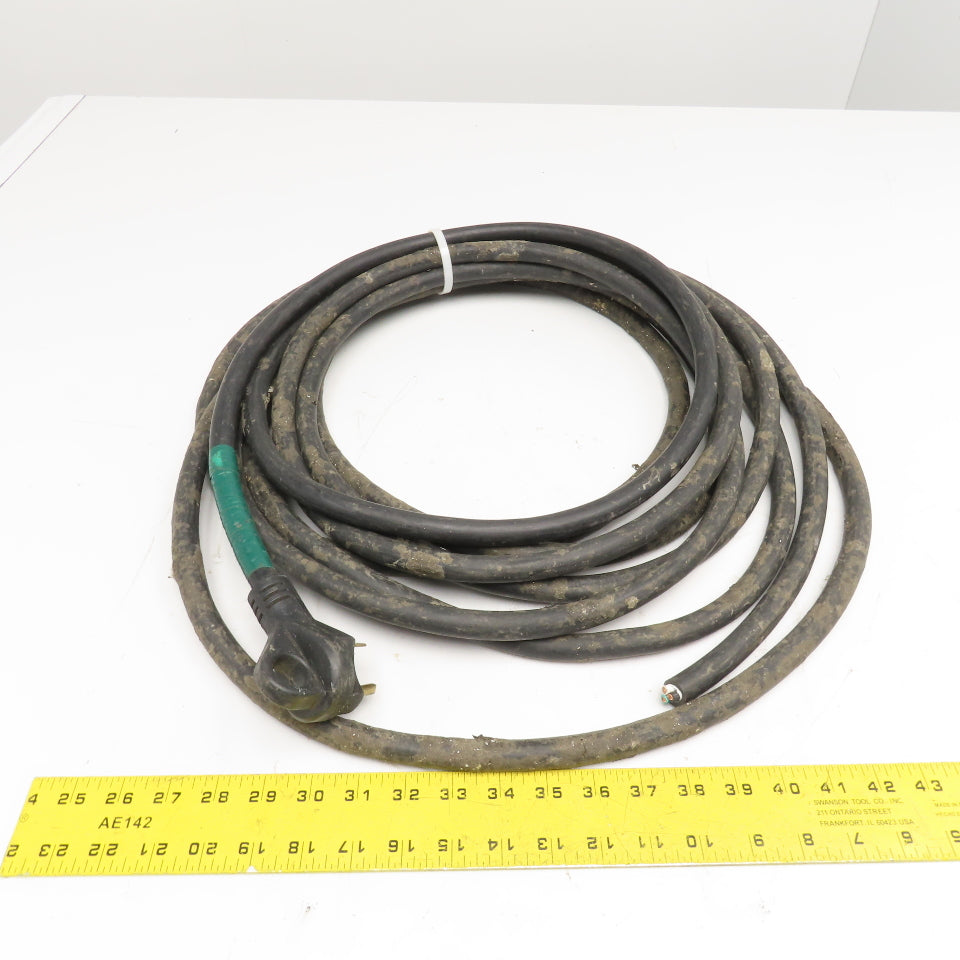 Epicord TT-30P 30A 3 Wire RV Recreational Vehicle Extension Male End Pigtail 40'