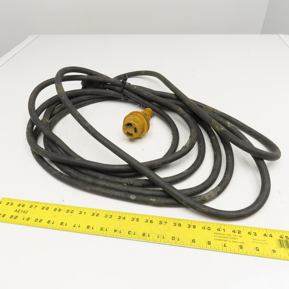 Mighty Cord 30A 3 Wire RV Recreational Vehicle Extension Cable 30'