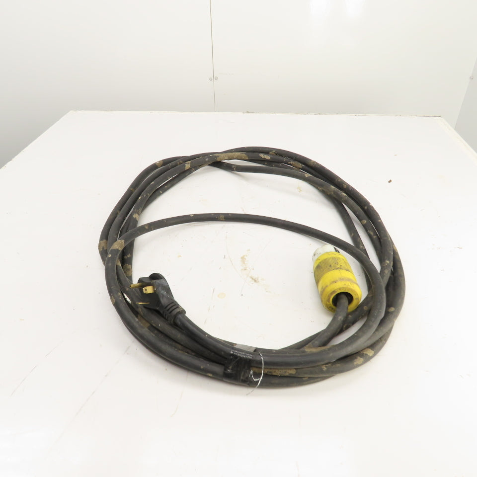 30 Amp 125VAC Power Supply Cordset For RV & Camper 28' Long 3 Wire 10AWG
