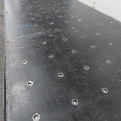 30" x 120" x 34"H 5HP Air Float Ball Transfer Conveyor 3PH 208-230/460V