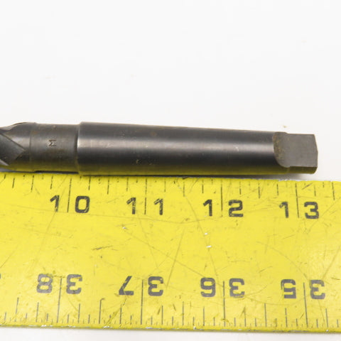 Precision Twist Drill 21/32" Diam. 4 Flute Twist Core Drill MT2 Shank 9" OAL