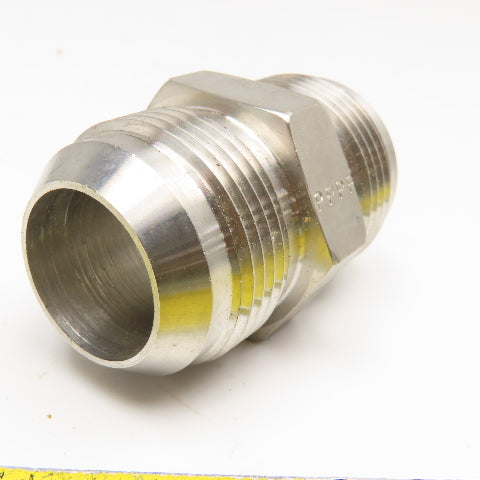 Parker 1" (-16) JIC Male x 1"(-16) JIC Male Stainless Steel Hydraulic Union