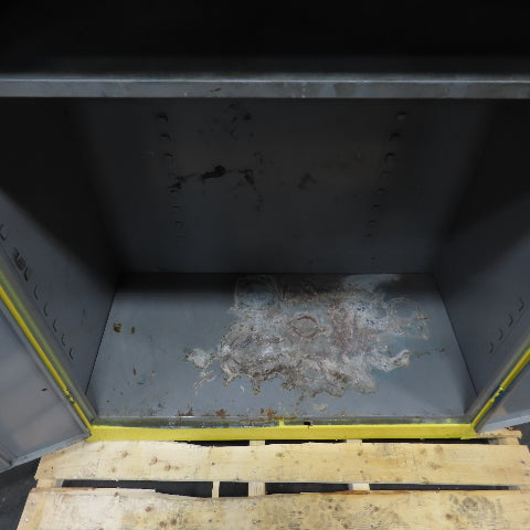 30 Gallon 2-Shelf 2-Door Flammable Storage Safety Cabinet 36" x 18" x 42"H