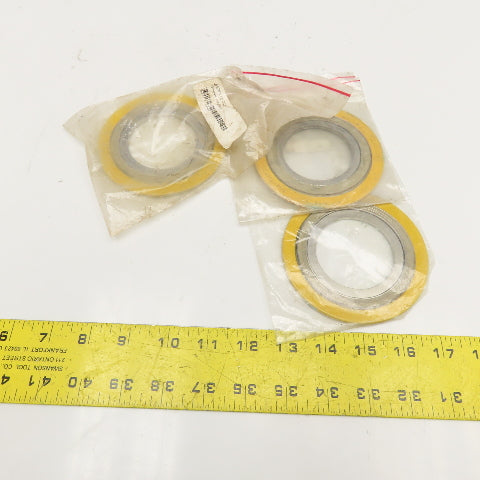 Flexitallic 2" 150 ASME B16.20 304/TH835 Spiral Wound Gasket Lot Of 3