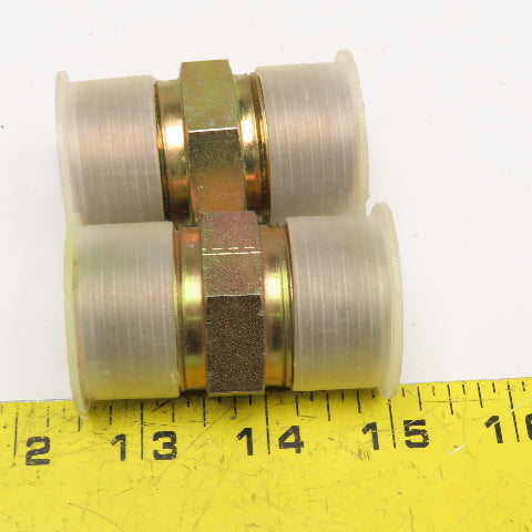 1" NPT x 1" NPT Hex Nipple Lot Of 2