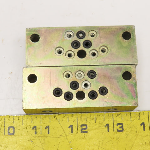 Trabon G05 Hydraulic Flo Divider Valve Lot Of 2