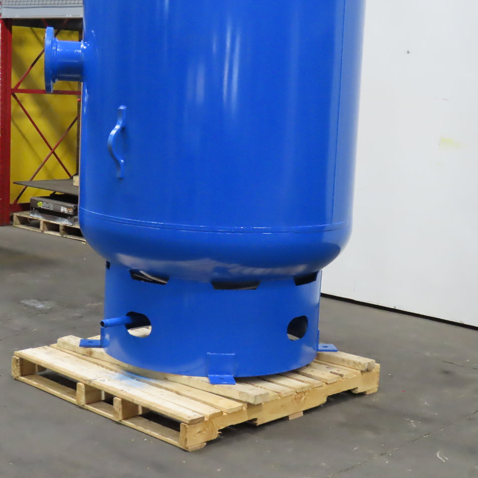 1040 Gallon Vertical Compressed Air Receiver Tank 150PSI Built 2012