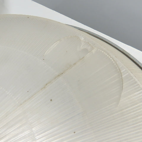 22-1/2" OD Plastic Light Fixture Lense Cover 4" Height Lot Of 4