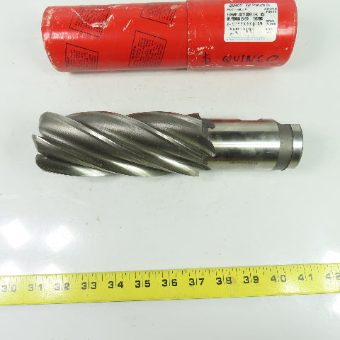 Quinco 32542 6 Flute Spiral End Mill 2-1/2" x 2" x 6" x 9-5/8" OAL Lead 13.525