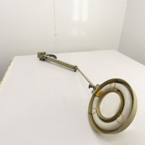 Waldmann RLL 122 Magnifier Luminaire Circular Florescent Lamp 120V 22W Tested