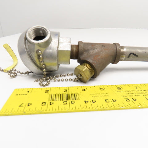 Loy KK8C-7-75-18-6Y Thermocouple & Protection Tube