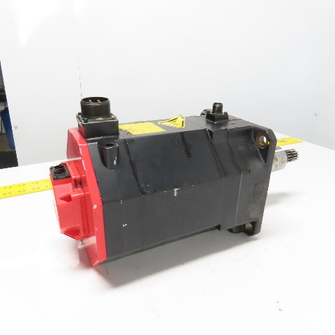 Fanuc A06B-0267-B605 4.3kW 2000RPM 179V AC Servo Brake Motor W/ Pulsecoder