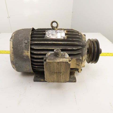 Elektrim Esg 10HP AC Electric Motor 1745RPM 230/460V 3PH 215T Fr (Bad Fan&Cover)