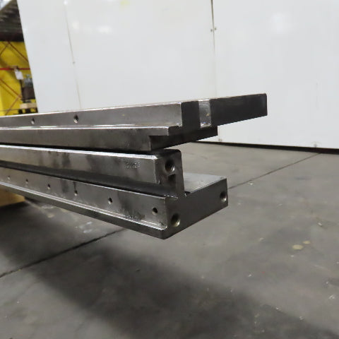 Strippit LVD PPEB 120 Ton Press Brake Lower Die Holder Table Bed Regeling V-AS