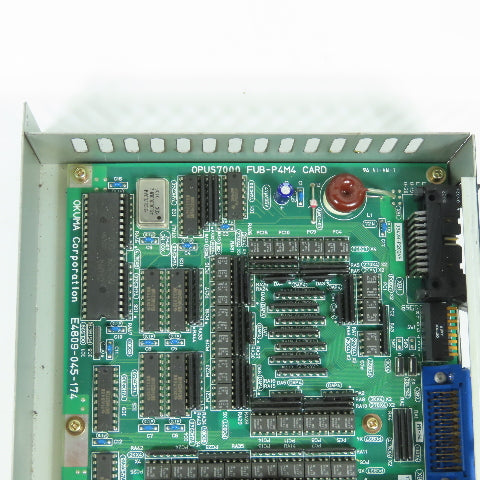 Okuma FUB-P4M4 Ver 2.0 OPUS7000 Servo Drive Controller (Very Clean)