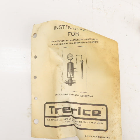 Trerice EAD0101 Self Operating Temperature Regulator