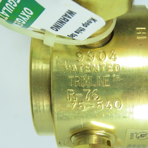 Esab R-76-75-540 998323 Oxweld Oxygen Pressure Regulator NEW