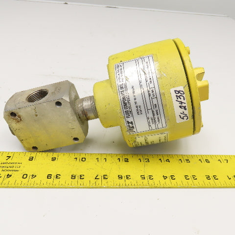 FCI FR40-4 Model 29/30A2A 115VAC Flow Meter 3/4" NPT Stainless Steel