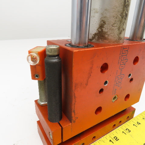 Meto-Fer 35mm Bore 100mm Stroke Pneumatic Linear Slide Actuator