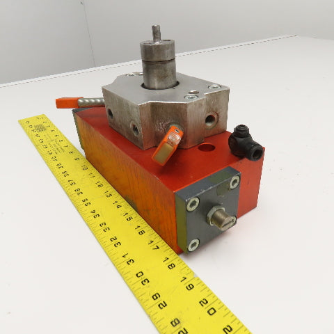 Meto-Fer MD50/17 100° Turn Pneumatic Rotary Actuator Indexer