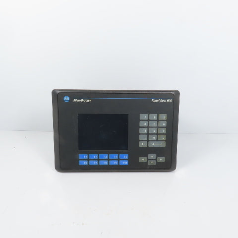 Allen Bradley 2711-B6C9 Ser B FRN 4.10 PanelView 600 Operator Interface (Clean)