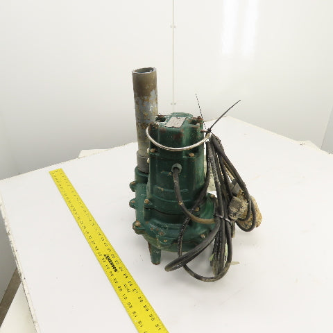 Zoeller N267-F 0.5HP Cast Submersible Sewage Ejector Pump 120V 1PH 2" & Float