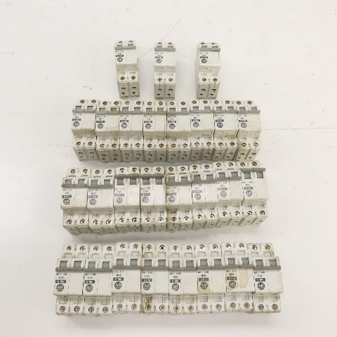 Allen Bradley 1492-CB2 G 100 2-Pole 10A Circuit Breaker 480V Lot Of 27