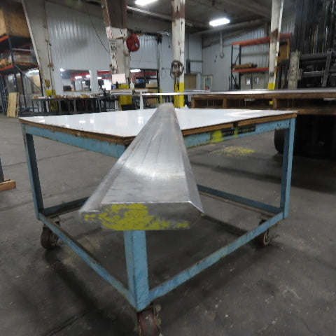 96-1/2" Long 90° V-Forming Press Brake Die Punch 4-3/8" W 1" Thick 1/2" Tang