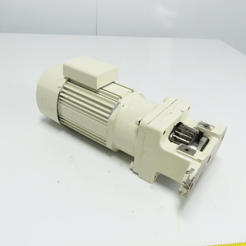 Cyclo Drive CNVM02-5085-B-35 0.2KW Induction Gearmotor 35:1 Ratio 3Ph 200/220V