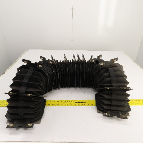 Hankwang NF1-B07014 Diobellows Laser Axis Rail Accordion Bellows 94mm x 94mm ID