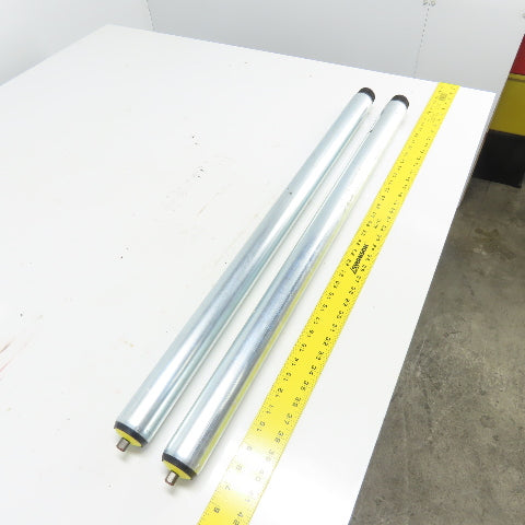 Intrroll Universal Conveyor Roller 876mm BF Length x 50mm OD 34-5/8"OAL Lot Of 2