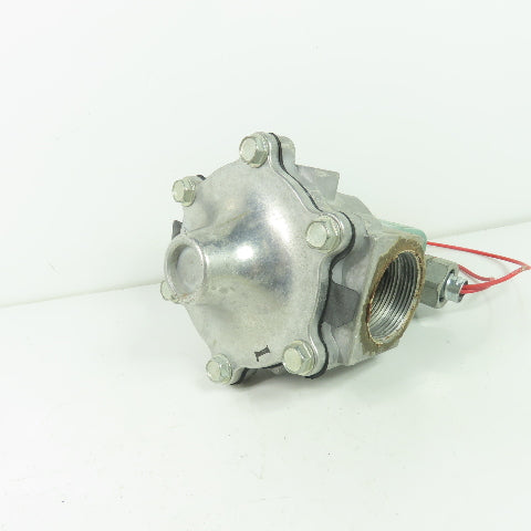 Asco 8215C073 Red-Hat 1-1/2" Solenoid Gas Valve 25PSI 50/60Hz 120V Coil