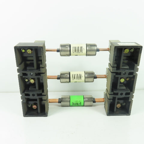 Allen Bradley 40023-418-01 Fuse Block W/ (3) FRS-R-80 Fuses