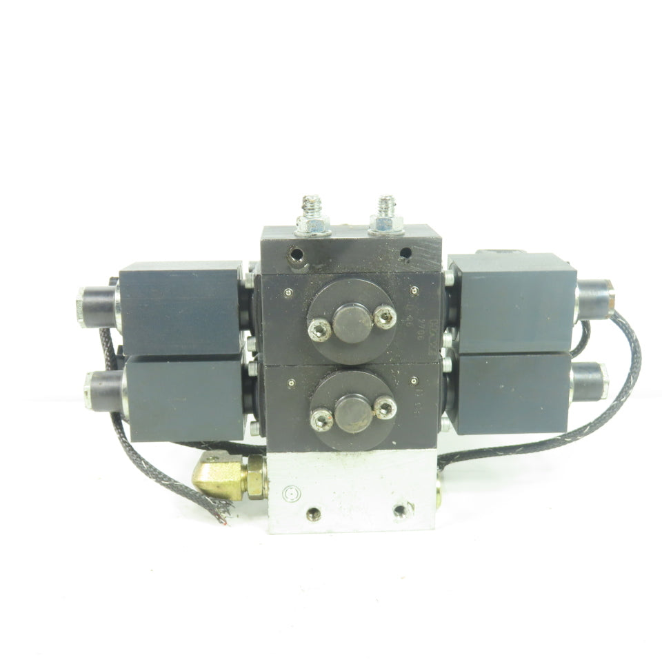 Hawe SK 7650 Hydraulic Solenoid Directional Control Valve 617247-02 24VDC Coil