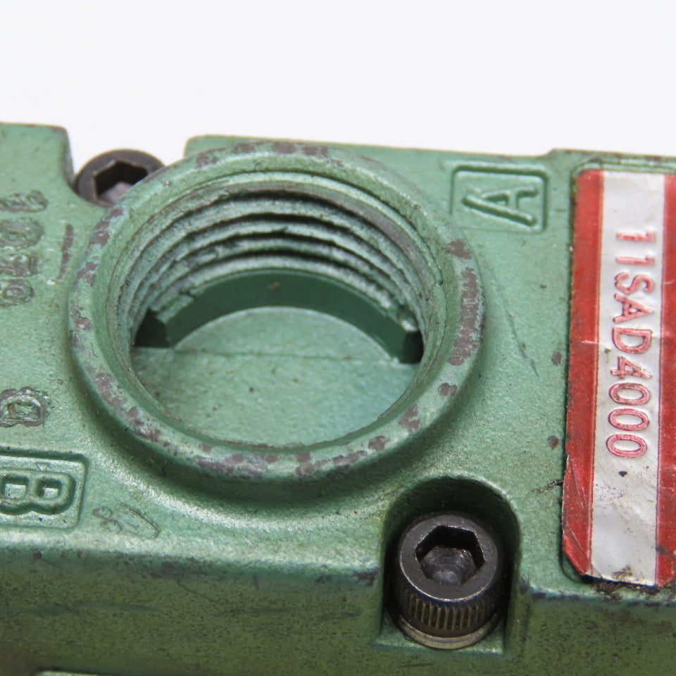 Numatics 11SAD4000 Pneumatic Solenoid Valve 110/120V Coil