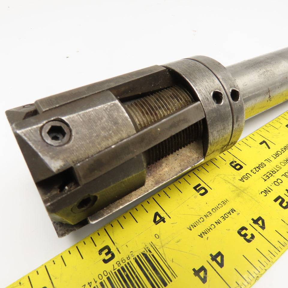 2-3/16" Adjustable Reamer 4MT Shank 6 Flute 14" OAL