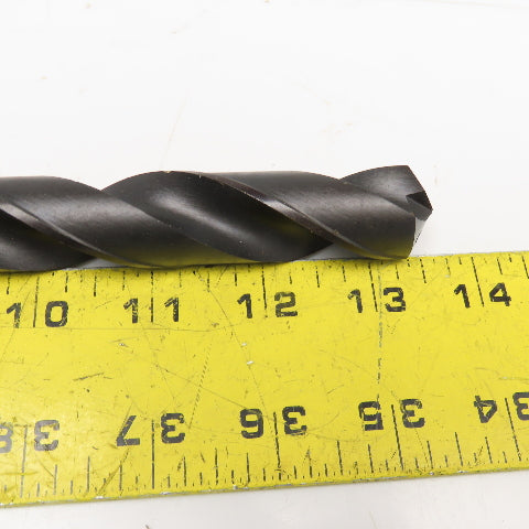 55/64" Diameter 2 Flute Twist Drill Coolant Thru 11" OAL