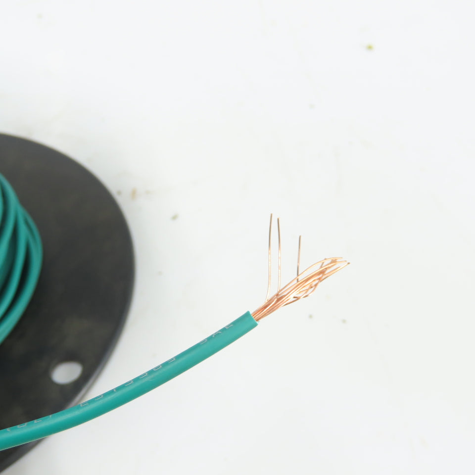 14AWG Strand Copper Wire 145' L E313389 SAE GXL J1128 125C Green
