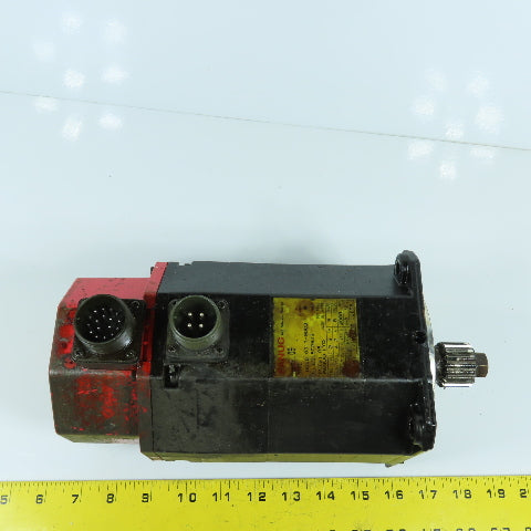Fanuc A06B-0313-B003 AC Servo Motor 2000RPM 3-Phase 8-Pole W/ Encoder