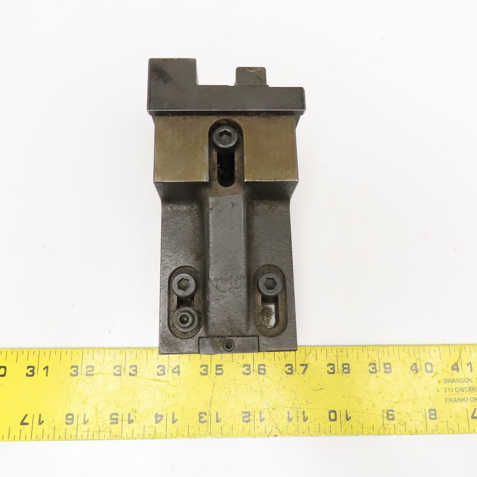 Tsugami NP32 Swiss Style Lathe Boring Bar 3/4" Tool Holder Dovetail Base