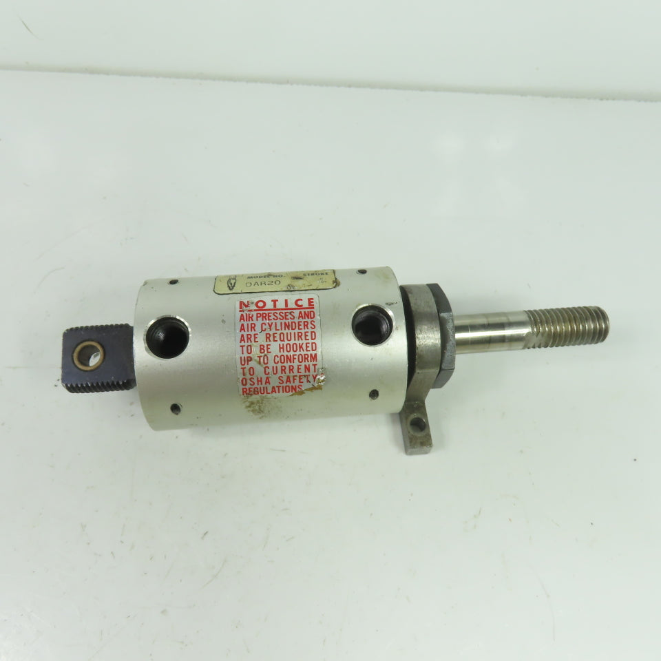 Air-Mite DAR20 Double Acting Pneumatic Cylinder 1" Stroke 1/4" NPT Ports