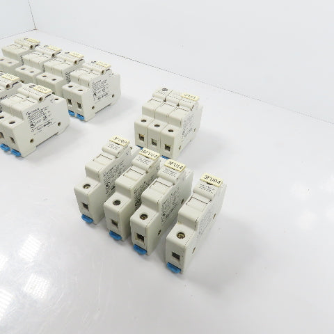 Allen Bradley 1492-FB2C30 1, 2, & 3 Pole 30A 600V Fuse Holders Mixed Lot Of 12