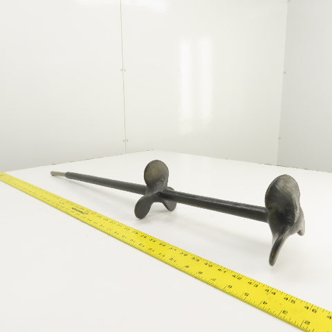 6" OD x 36" OAL Sewage Agitator Stirrer Mixer Impellor 3-Blades 5/8" Shaft