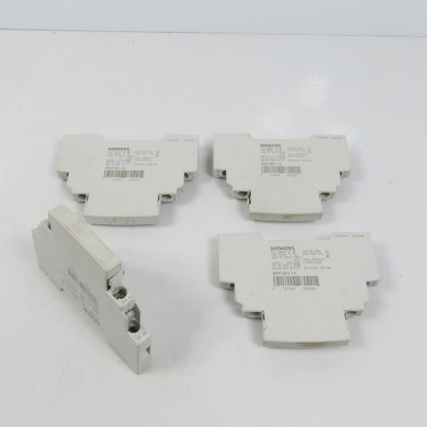 Siemens 3RV1901-1A Auxiliary Contact Block For 3RV1 Lot Of 4