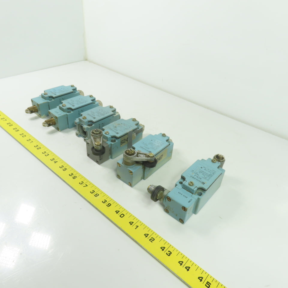 Telemecanique XCK-J 3A Cam Roller Limit Switch 240V Lot Of 6